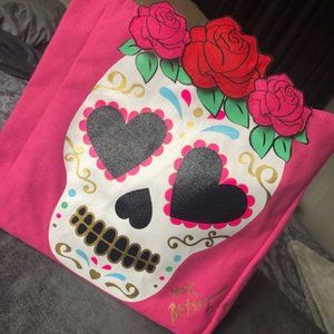 Betsey Johnson Sugar Skull Tote